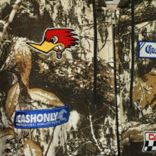 Cash Only Service Zip-Thru Hoodie Foliage Camo