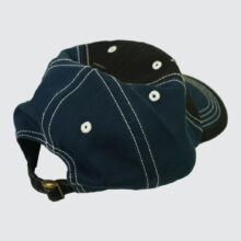 Cash Only Strip 6 Panel Cap Black/Navy