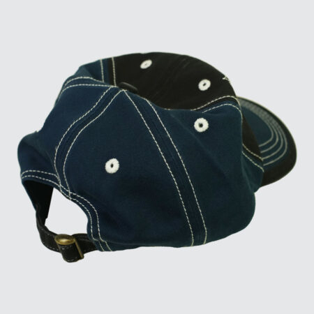 Cash Only Strip 6 Panel Cap Black/Navy