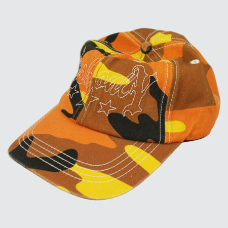 Cash Only Strip 6 Panel Cap Fall Camo