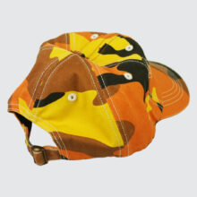 Cash Only Strip 6 Panel Cap Fall Camo