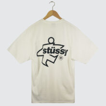 Stüssy Surf Size Pig. Dyed T-Shirt Natural