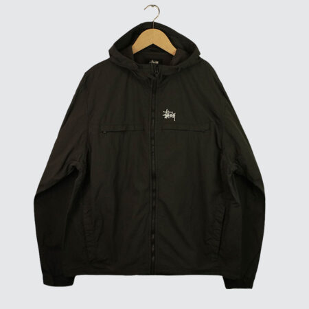 Stüssy Lightweigth Hooded Jacket Brown