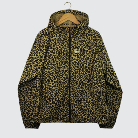 Stüssy Lightweigth Hooded Jacket Cheetah