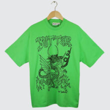 Butter Goods x Daniel Johnston Dragon T-Shirt Lime