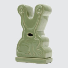 Butter Goods x Daniel Johnston Frog Ceramic Incense Holder Light Green