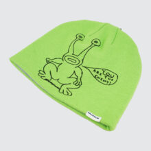 Butter Goods x Daniel Johnston Frog Reversible Beanie Lime/Grey