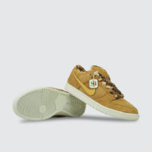 Nike SB Dunk Low Pro Note Manchester Flax/Honeycomb-Summit White
