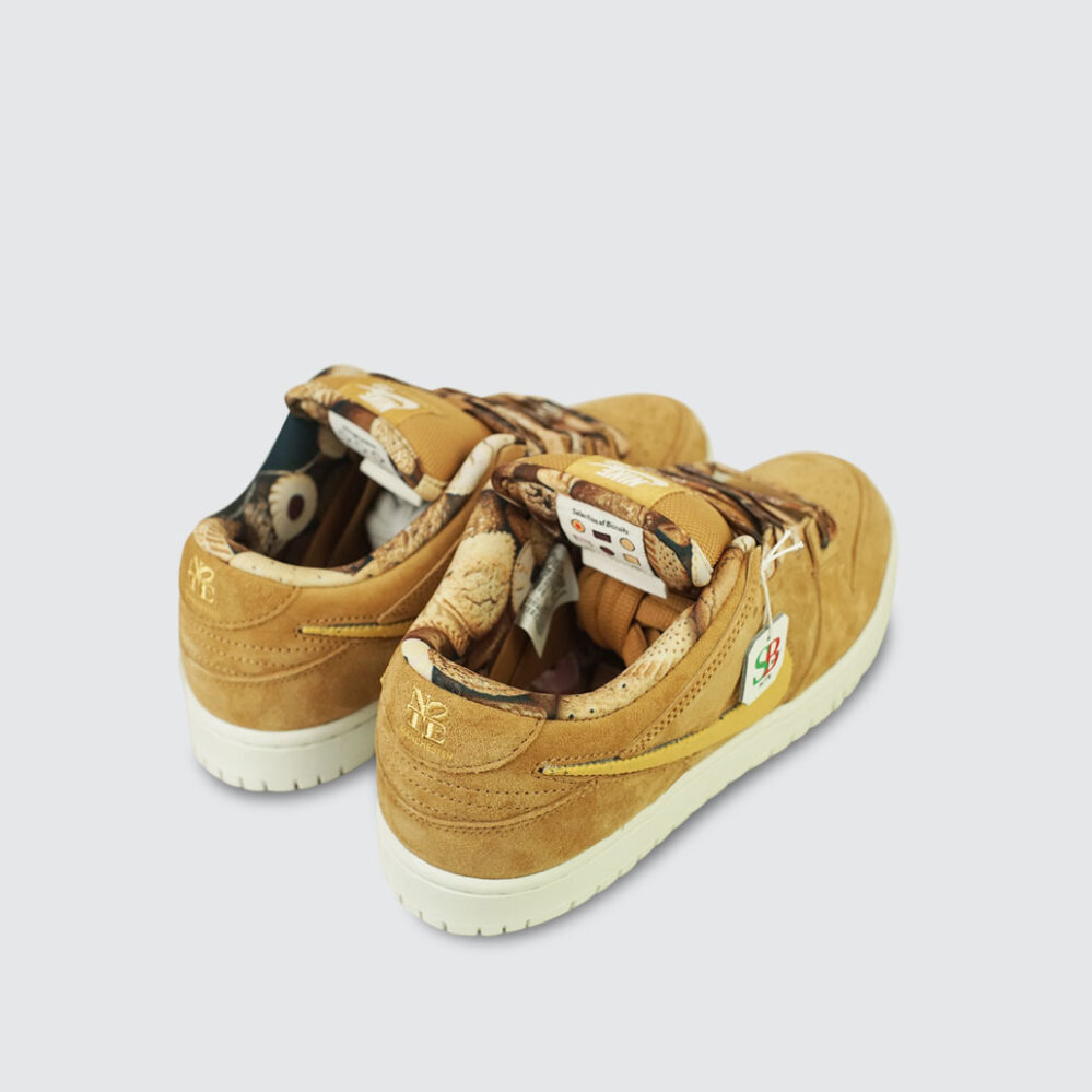 Nike SB Dunk Low Pro Note Manchester Flax/Honeycomb-Summit White