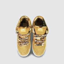 Nike SB Dunk Low Pro Note Manchester Flax/Honeycomb-Summit White
