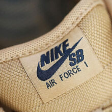 Nike SB Air Force 1 Low Flax/Black Nike SB Air Force 1 Low Flax/Black