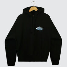 Stüssy Wave Oval Hood Black