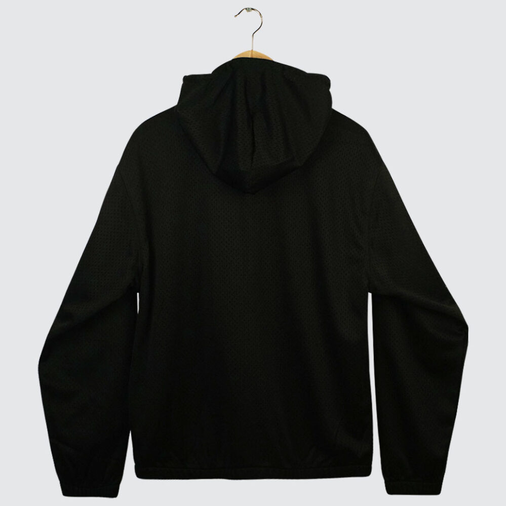 Stüssy Athletic Mesh Zip Hood Black