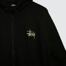 Stüssy Athletic Mesh Zip Hood Black