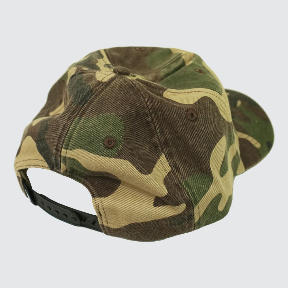 Stüssy Big Stock Mid Depth Cap Woodland Camo