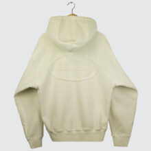 Stüssy Cursive Applique Zip Hood Natural