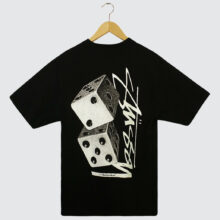 Stüssy Tall Dice T-Shirt Black