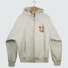 Stüssy Tall Dice Zip Hood Ash Heather