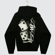 Stüssy Tall Dice Zip Hood Black