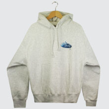 Stüssy Wave Oval Hood Ash Heather