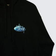 Stüssy Wave Oval Hood Black