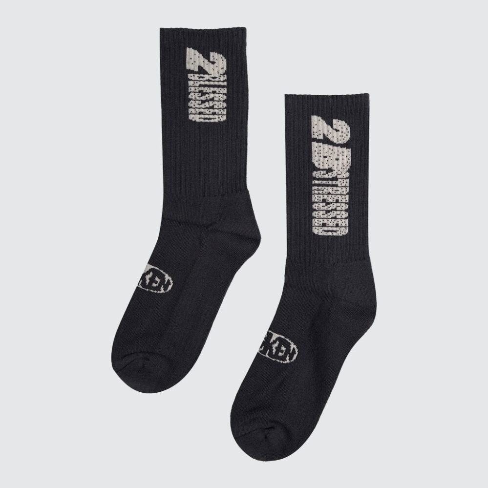 Token 2 Blessed Socks Black