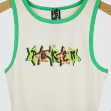Token Pierced Tank White Token Pierced Tank White