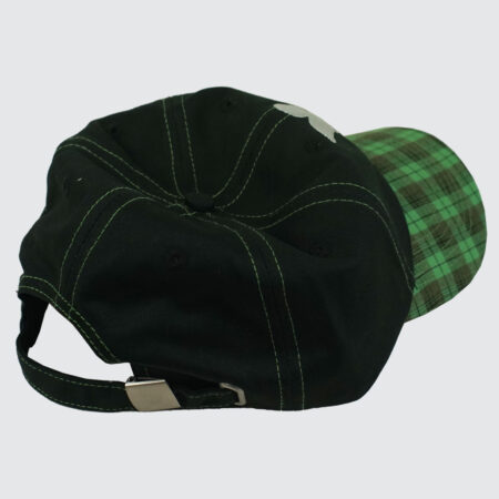 Token Pissing Angel Cap Black Green Plaid