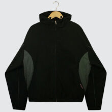 Yardsale Script Mesh Tracksuit Black Grey