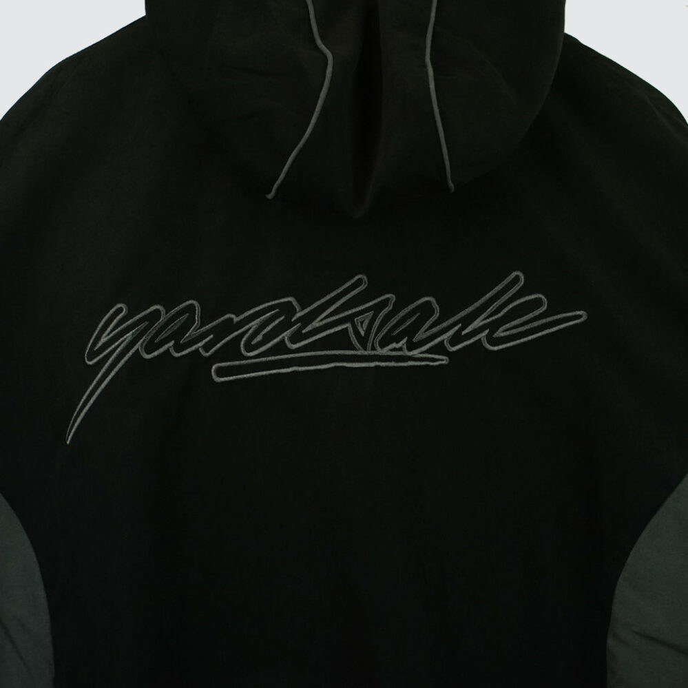 Yardsale Script Mesh Tracksuit Black Grey