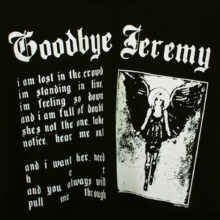 Bye Jeremy Angela T-Shirt Black