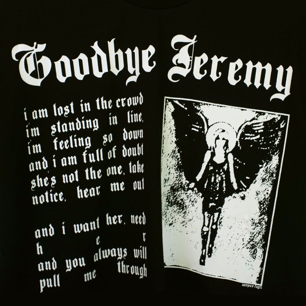 Bye Jeremy Angela T-Shirt Black
