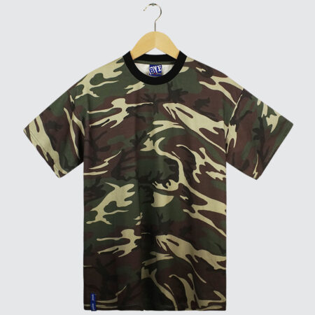 Bye Jeremy Camo T-Shirt Green
