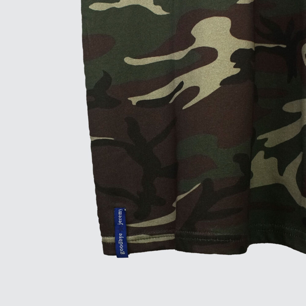 Bye Jeremy Camo T-Shirt Green