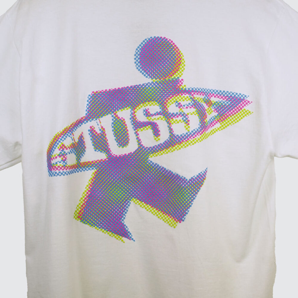 Stüssy Dot Surf T-Shirt White