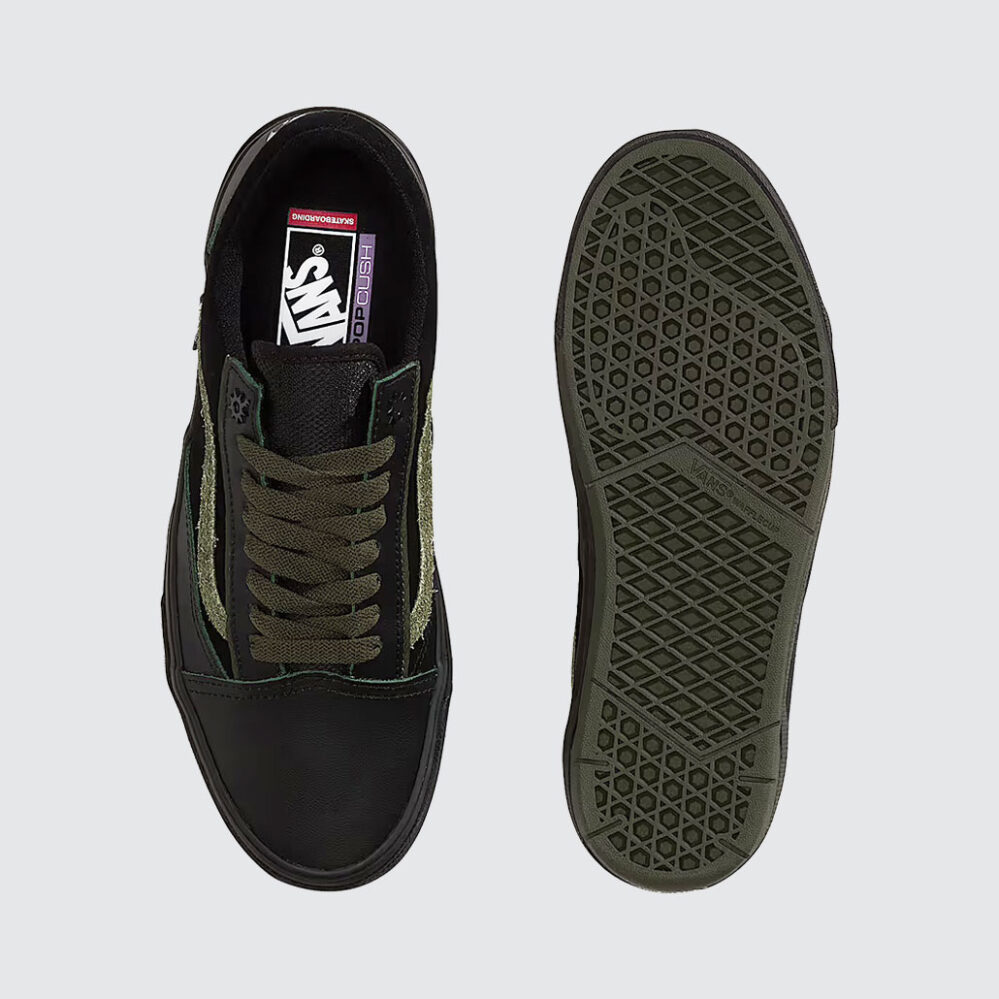 Vans Skate Old Skool Wafflecup Willow Green/Black