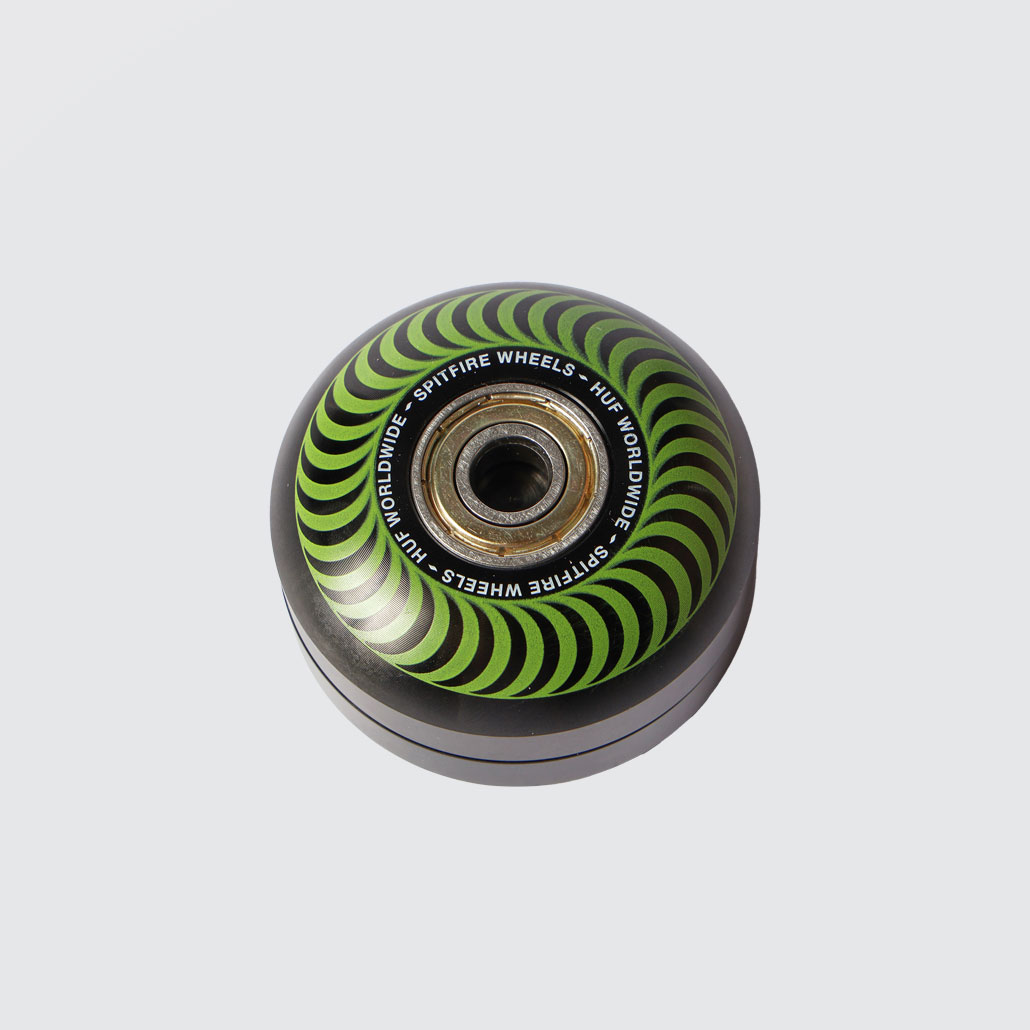 Huf x Spitfire Classic Grinder Huf Green Huf x Spitfire Classic Grinder Huf Green