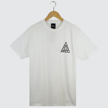 Huf x Spitfire Sticker TT T-Shirt White Huf x Spitfire Sticker TT T-Shirt White