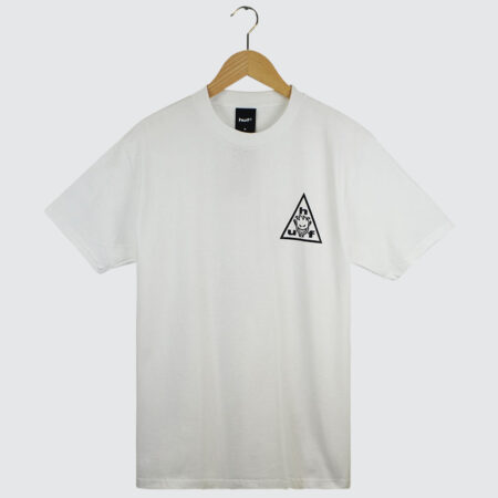 Huf x Spitfire Sticker TT T-Shirt White