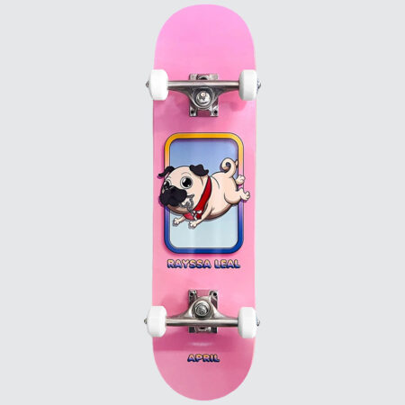 April Skateboards Rayssa Leal Slinky Mini Complete 7.5″ April Skateboards Rayssa Leal Slinky Mini Complete 7.5″