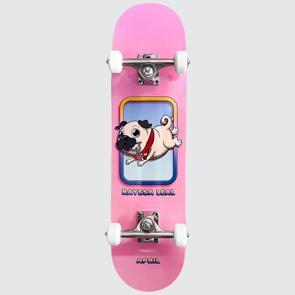 April Skateboards Rayssa Leal Slinky Mini Complete 7.5″ April Skateboards Rayssa Leal Slinky Mini Complete 7.5″