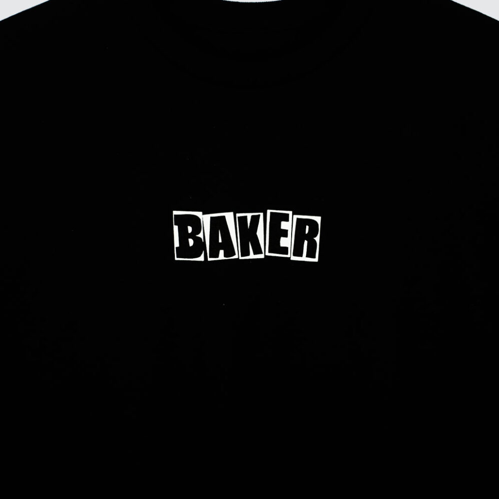 Baker Skateboards Brand Logo T-Shirt Black Baker Skateboards Brand Logo T-Shirt Black