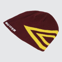 Butter Goods x Umbro Diamond Skully Beanie Burgundy