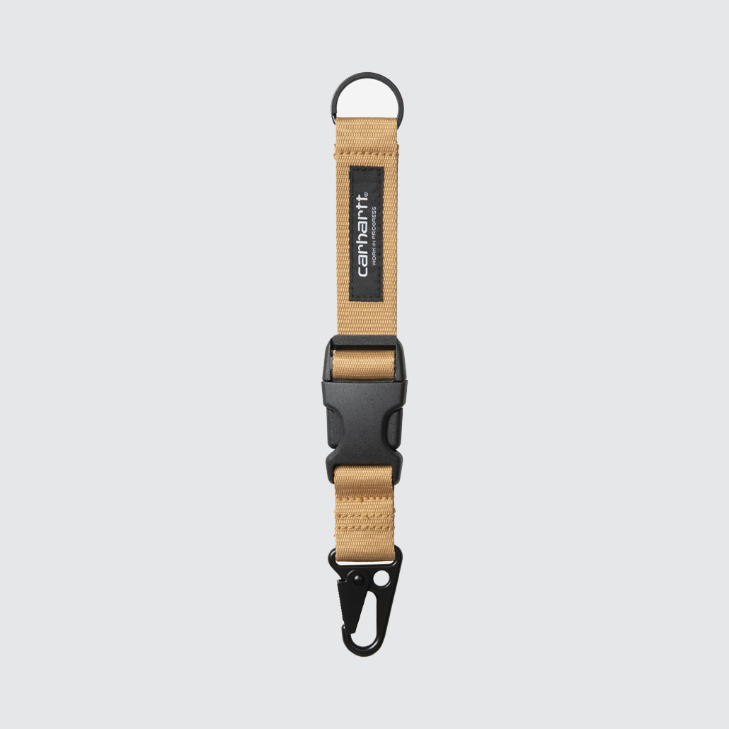 Carhartt WIP Click Keyholder Dusty H Brown Carhartt WIP Click Keyholder Dusty H Brown