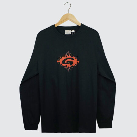 Gramicci Flames L/S T-Shirt Vintage Black
