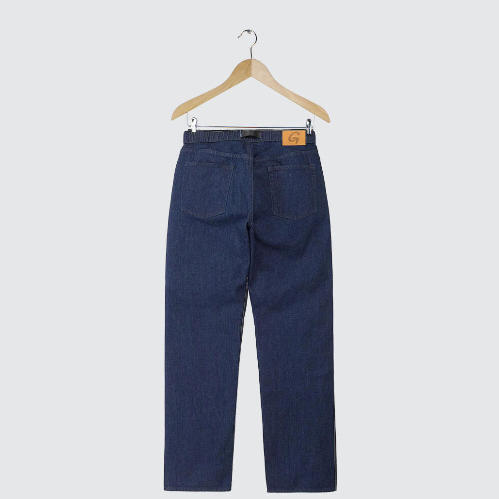 Gramicci Japanese Denim 5-Pocket Pants Rinsed Indigo Gramicci Japanese Denim 5-Pocket Pants Rinsed Indigo