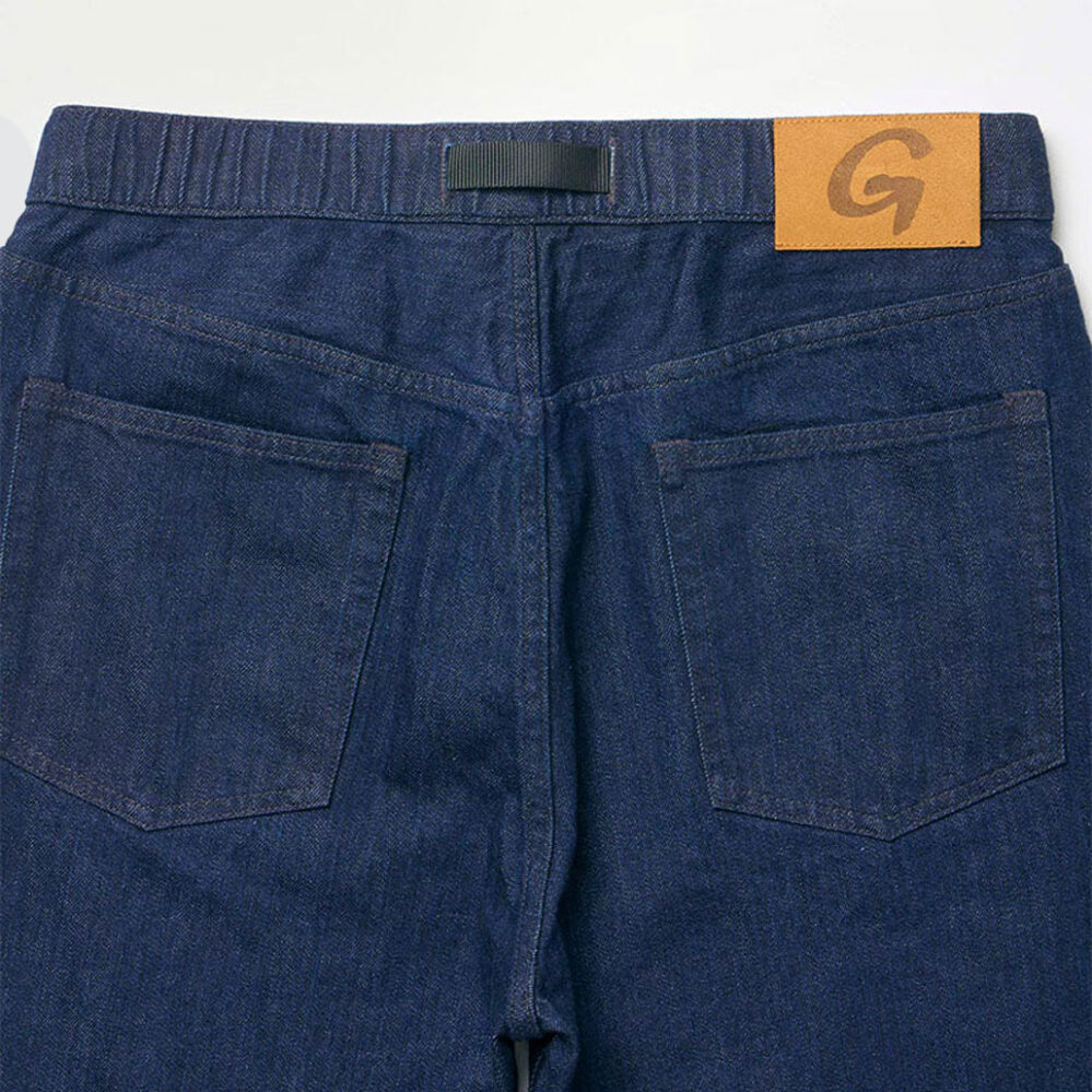 Gramicci Japanese Denim 5-Pocket Pants Rinsed Indigo Gramicci Japanese Denim 5-Pocket Pants Rinsed Indigo