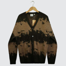 Gramicci Mohair Splatter Cardigan Taupe Splatter Gramicci Mohair Splatter Cardigan Taupe Splatter
