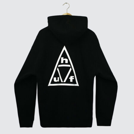 Huf Triple Triangle Pullover Hoodie Black/White