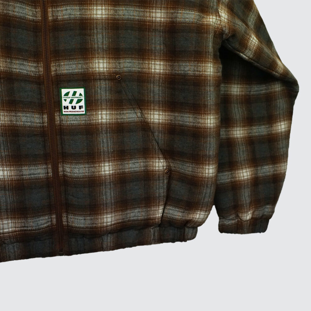 Huf Durango Work Jacket Dark Brown Huf Durango Work Jacket Dark Brown